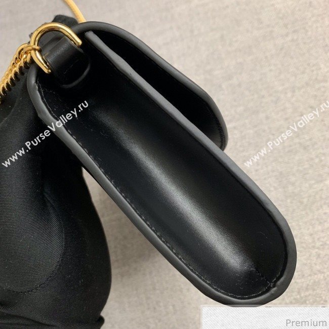 Gucci Zumi Smooth Leather Small Shoulder Bag 572375 Black 2019 (PYQ-9041215)