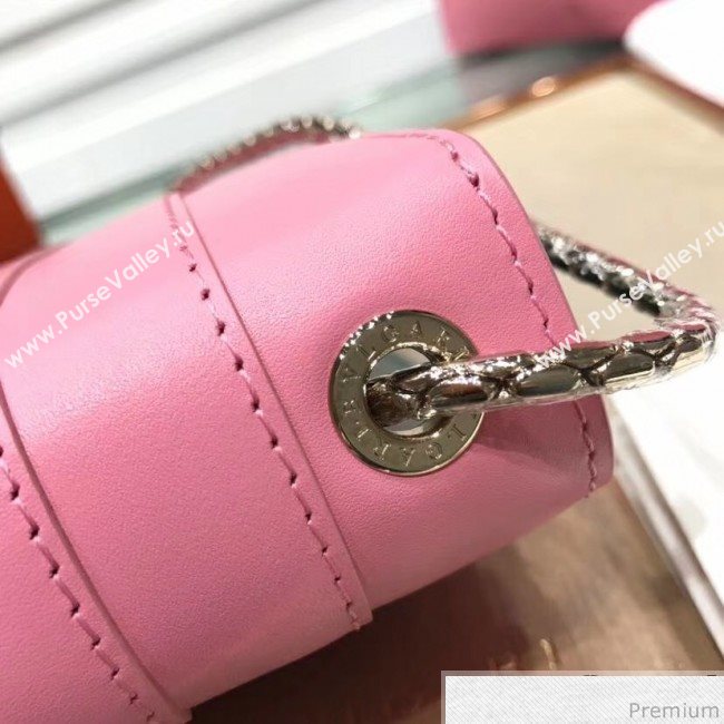 Bvlgari Serpenti Forever Flap Shoulder Bag 20cm Pink/Green (BGJ-9041146)