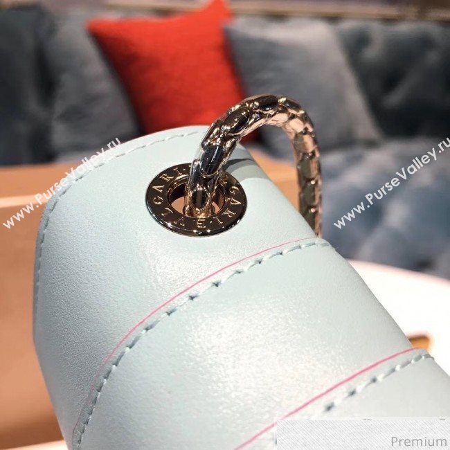 Bvlgari Serpenti Forever Flap Shoulder Bag 20cm Light Green 2019 (BGJ-9041150)