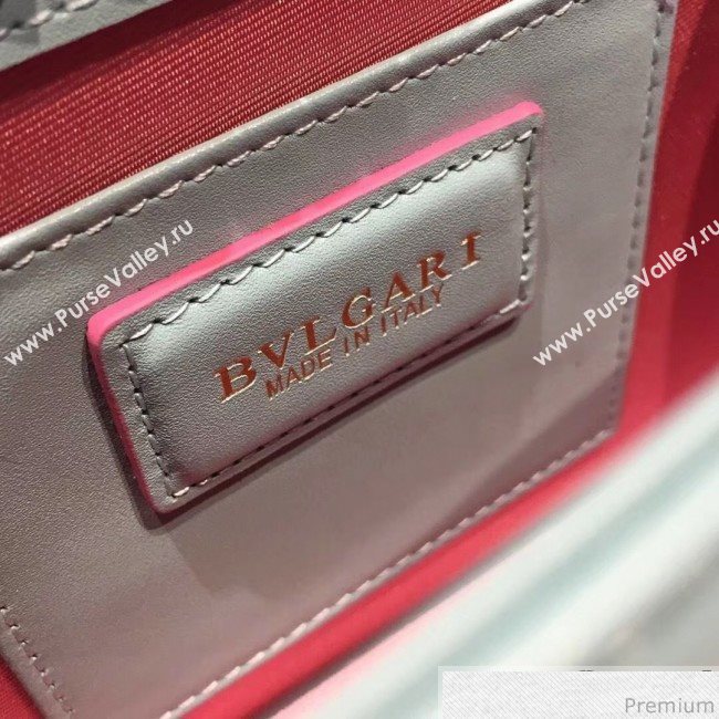 Bvlgari Serpenti Forever Flap Shoulder Bag 20cm Light Green 2019 (BGJ-9041150)