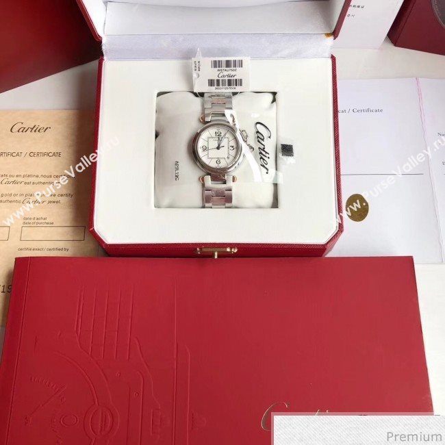 Cartier Classic Quartz Watch 33MM 10 2019 (KN-90411100)