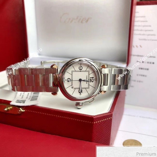 Cartier Classic Quartz Watch 33MM 10 2019 (KN-90411100)