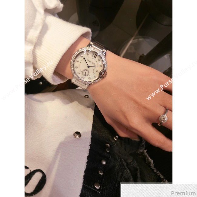 Cartier Classic Crystal Quartz Watch 36MM 03 2019 (KN-9041195)
