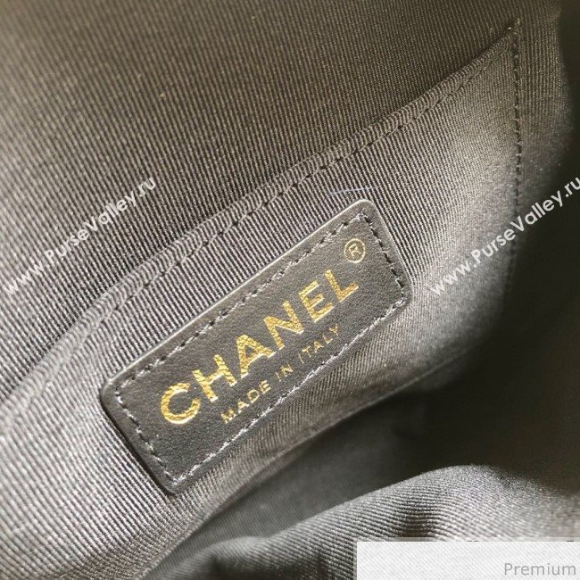 Chanel Act 2 Zip Waist/Belt Bag A57832 Black 2019 (YD-9031401)