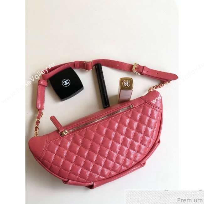 Chanel Act 2 Zip Waist/Belt Bag A57832 Pink 2019 (YD-9031403)