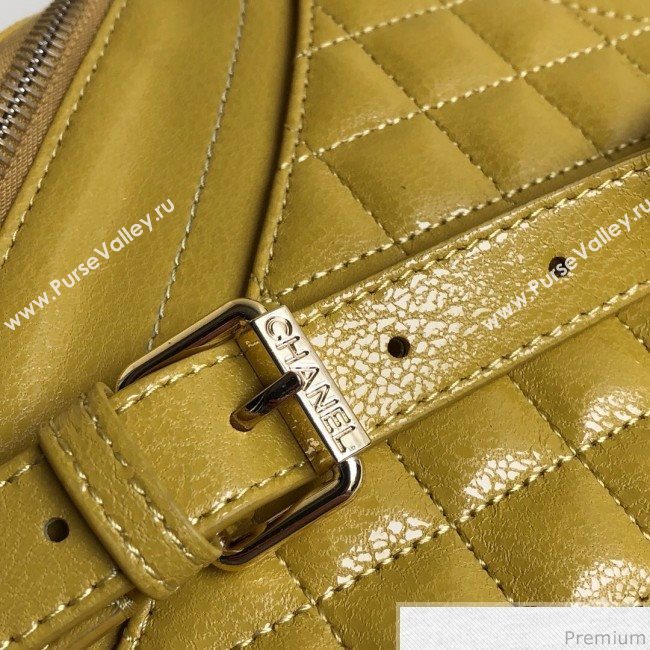 Chanel Act 2 Zip Waist/Belt Bag A57832 Yellow 2019 (YD-9031404)