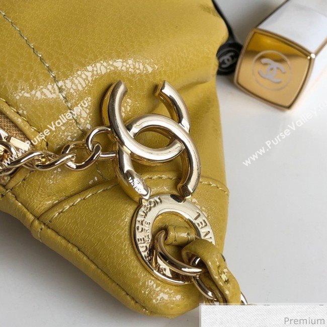 Chanel Act 2 Zip Waist/Belt Bag A57832 Yellow 2019 (YD-9031404)