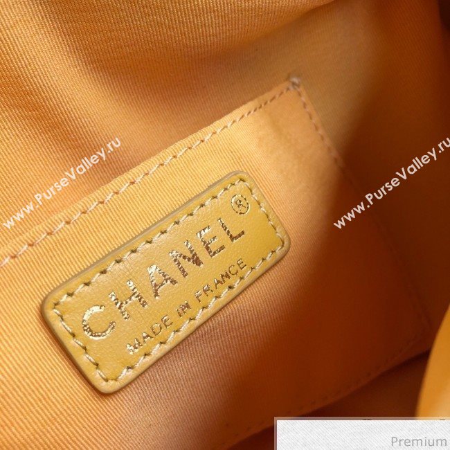 Chanel Act 2 Zip Waist/Belt Bag A57832 Yellow 2019 (YD-9031404)