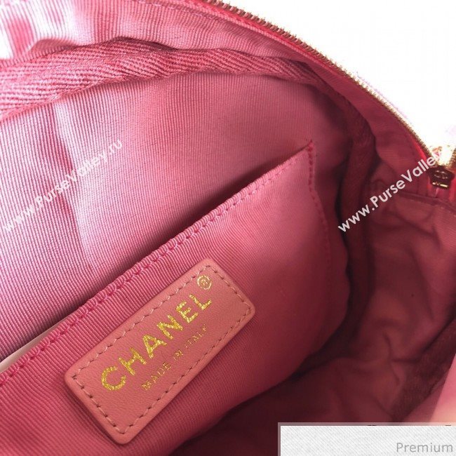 Chanel Small Camera Case Bag in Grained Calfskin AS0005 Pink 2019 (YD-9031424)