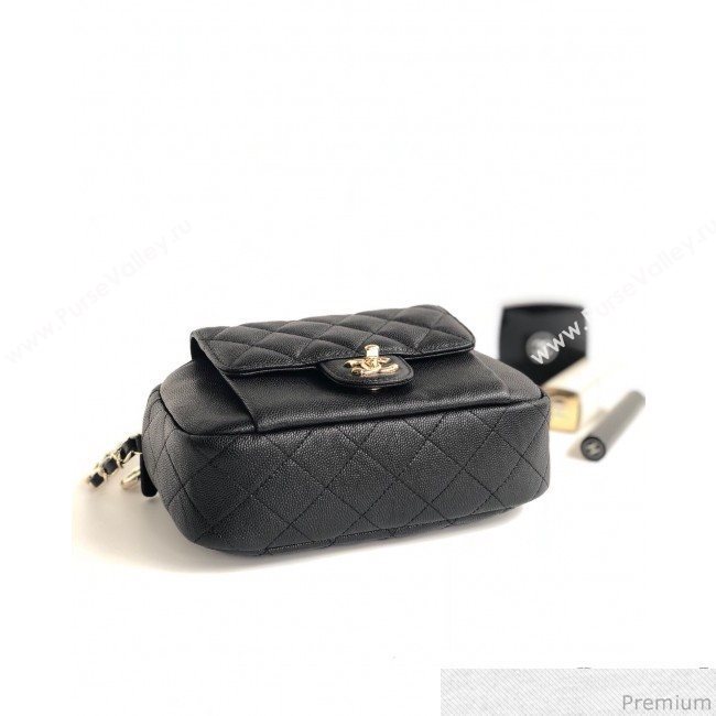 Chanel Camera Case Bag in Grained Calfskin AS0005 Black 2019 (YD-9031423)