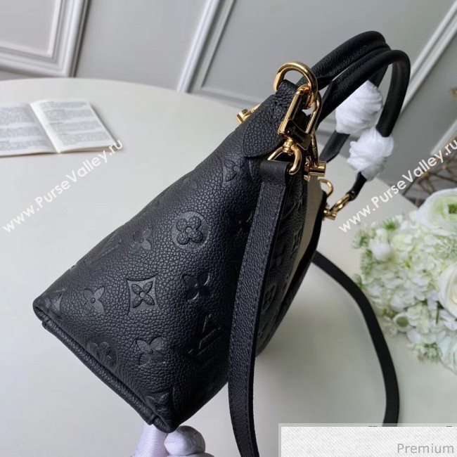 Louis Vuitton V Tote BB Monogram Empreinte Leather M44418 Black 2019 (FANG-9041139)