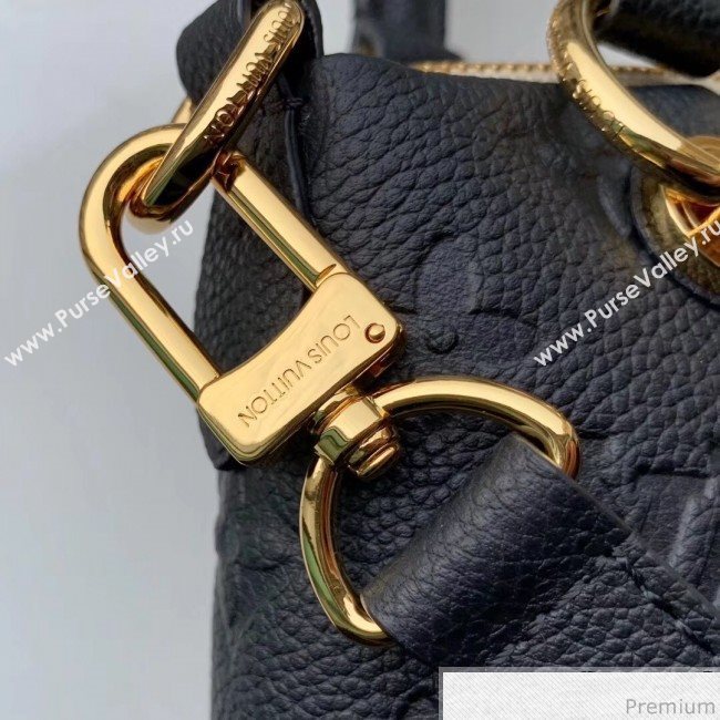 Louis Vuitton V Tote BB Monogram Empreinte Leather M44418 Black 2019 (FANG-9041139)