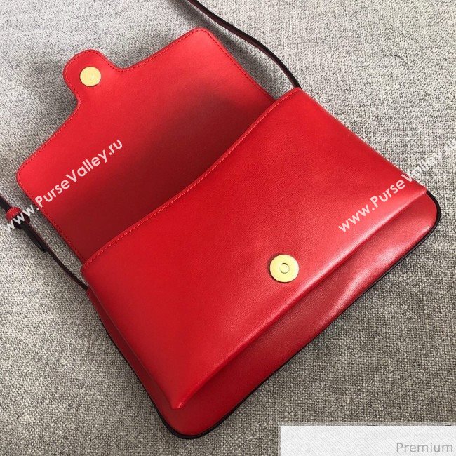 Gucci Arli Small Shoulder Bag 550129 Red/Black 2018 ( LGN-9031517)