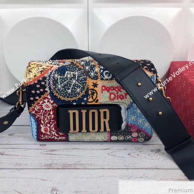 Dior Dio(r)evolution Bag in Embroidered Calfskin 2019 (XYD-9031528)