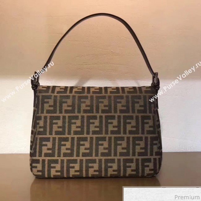 Fendi Vintage Baguette Shoulder Bag Brown 2019 (SUSU-9031534)