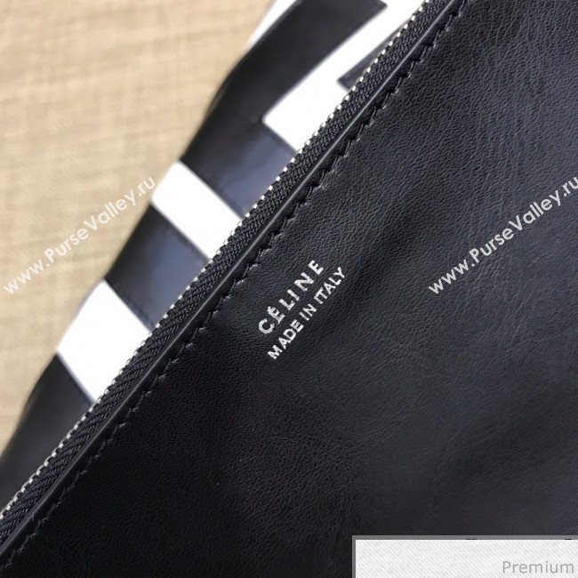 Celine Made in Tote Small Shopper Tote Bag Black/White 2019 (SSP-9031539)