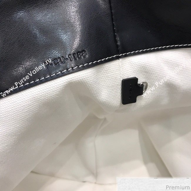 Celine Made in Tote Large Shopper Tote Bag Black/White 2019 (SSP-9031541)