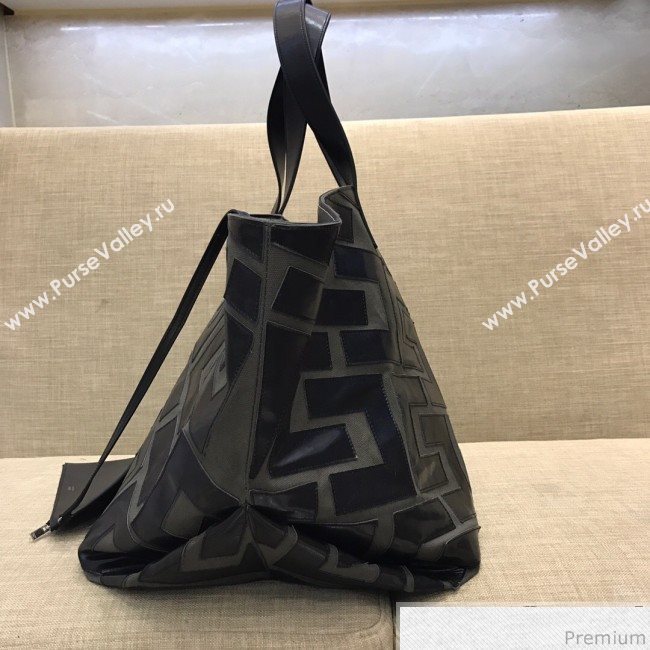 Celine Made in Tote Large Shopper Tote Bag Grey/Black 2019 (SSP-9031542)