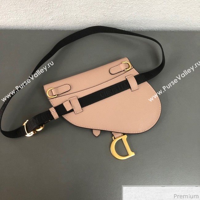 Dior CD Saddle Belt Bag Pink 2019 (WEIP-9031608)