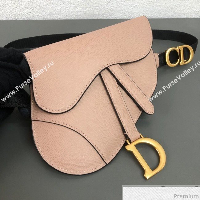 Dior CD Saddle Belt Bag Pink 2019 (WEIP-9031608)