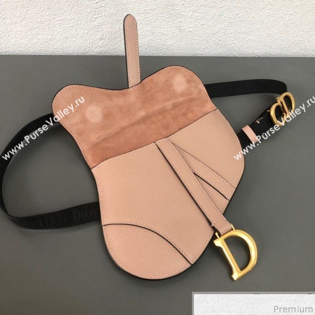 Dior CD Saddle Belt Bag Pink 2019 (WEIP-9031608)