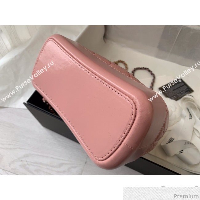 Chanel Gabrielle Small Backpack in Aged Calfskin A94485 Light Pink 2019 (BLWX-9031421)