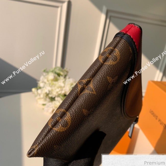 Louis Vuitton Pochette Tuileries Pouch M63936 Burgundy 2019 (KD-9031433)