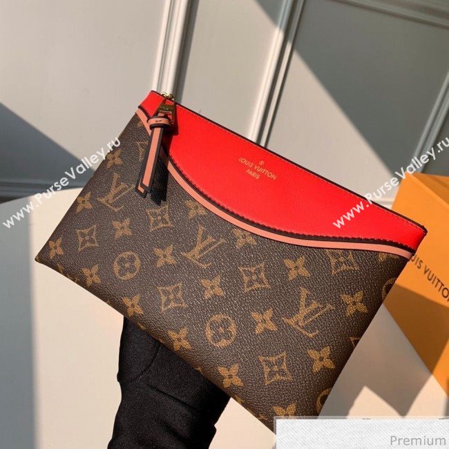 Louis Vuitton Pochette Tuileries Pouch M63936 Red 2019 (KD-9031434)