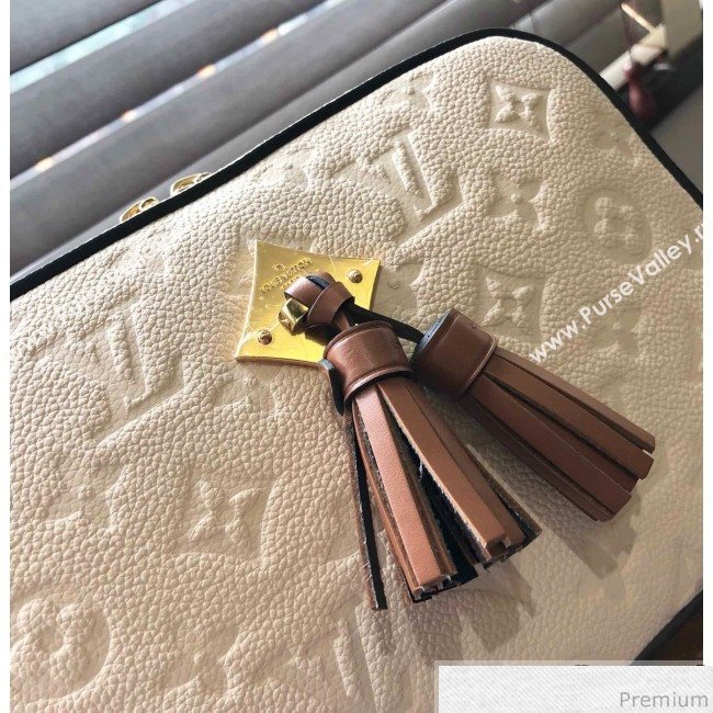 Louis Vuitton Saintonge Tassel Handbag M44597 Creme Beige 2019 (LVSJ-9031442)