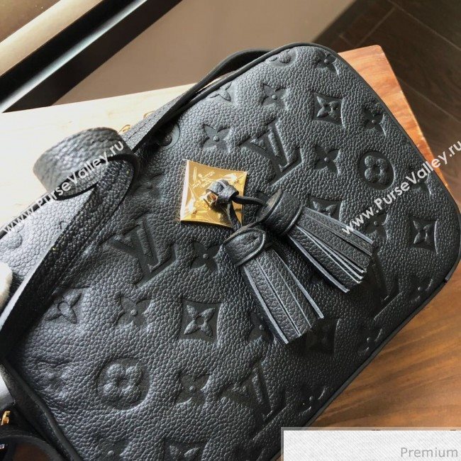 Louis Vuitton Saintonge Tassel Handbag M44593 Black 2019 (LVSJ-9031443)