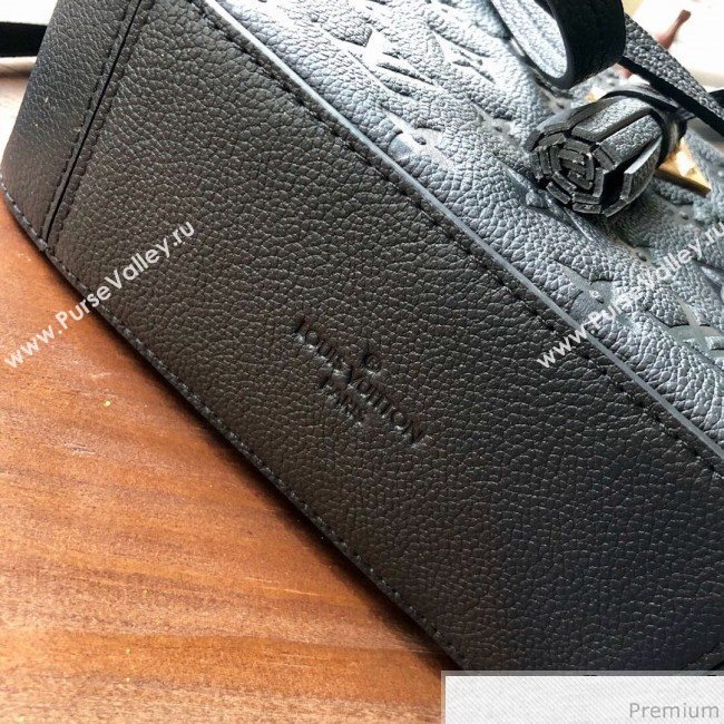 Louis Vuitton Saintonge Tassel Handbag M44593 Black 2019 (LVSJ-9031443)
