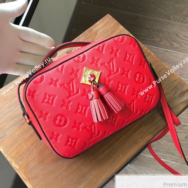 Louis Vuitton Saintonge Tassel Handbag M44606 Red 2019 (LVSJ-9031444)