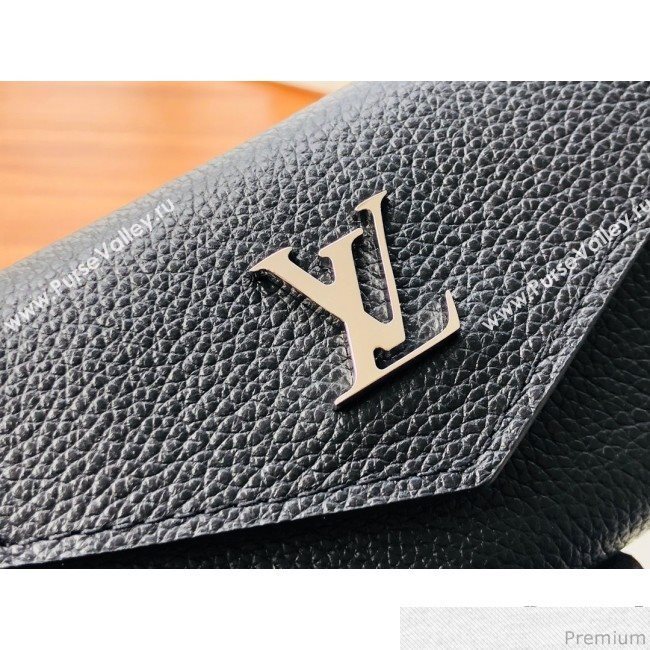Louis Vuitton Lockmini Wallet M63921 Black (LVSJ-9031448)