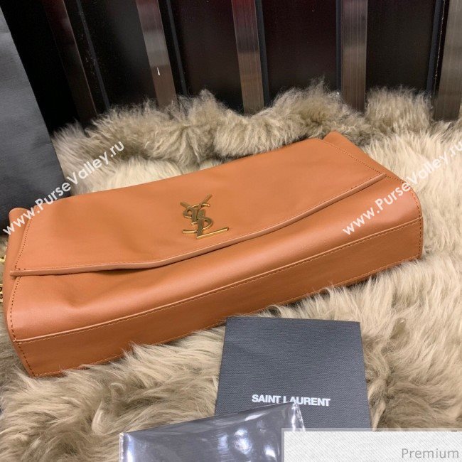 Saint Laurent Medium Reversible Kate in Suede and Smooth Leather 553804 Camel 2019 (JUND-9031902)