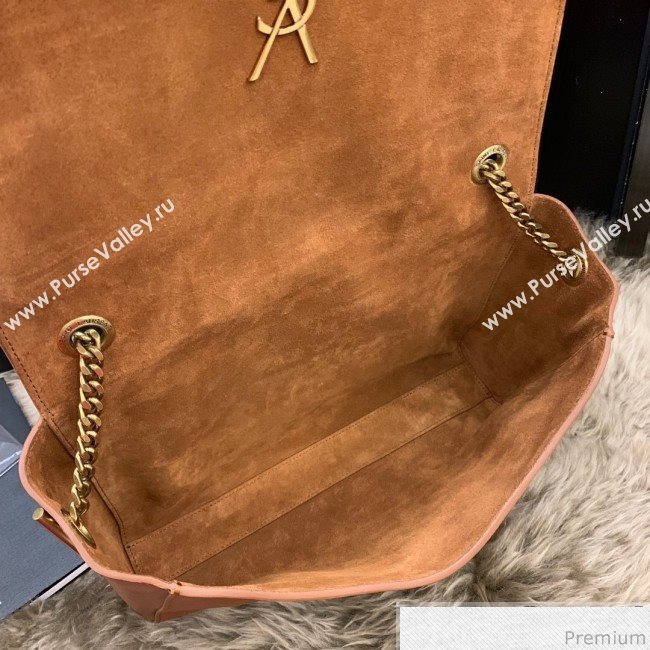 Saint Laurent Medium Reversible Kate in Suede and Smooth Leather 553804 Camel 2019 (JUND-9031902)