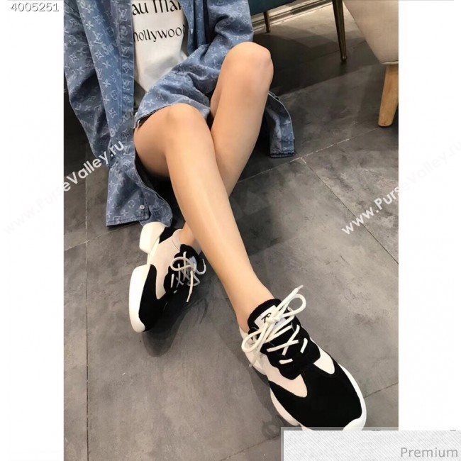 Chanel Pigskin Suede Sneaker Black 2019 (EM-9031913)