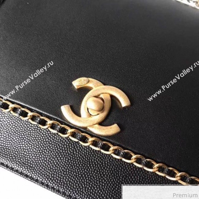 Chanel Chain Flap Bag AS0371 Black 2019 (XXY-9031814)