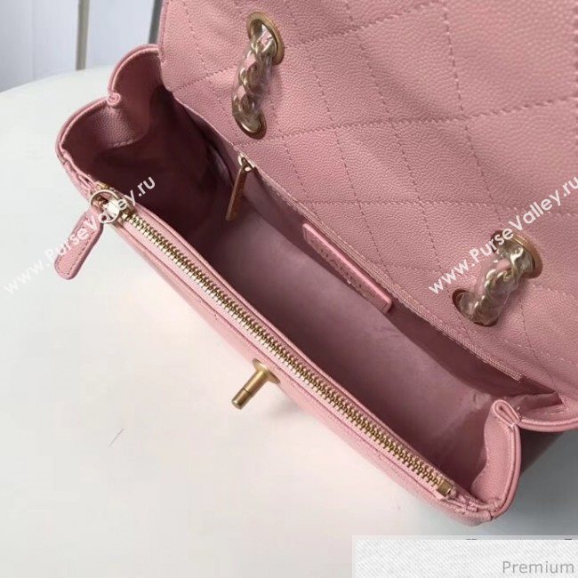 Chanel Chain Flap Bag AS0371 Pink 2019 (XXY-9031815)