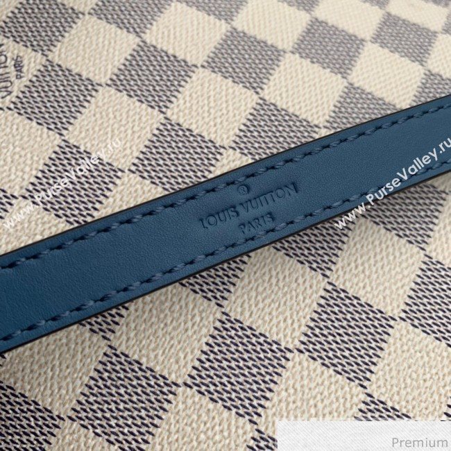 Louis Vuitton Noe Bucket Bag in Damier Azur Canvas N40153 Blue 2019 (KD-9031817)