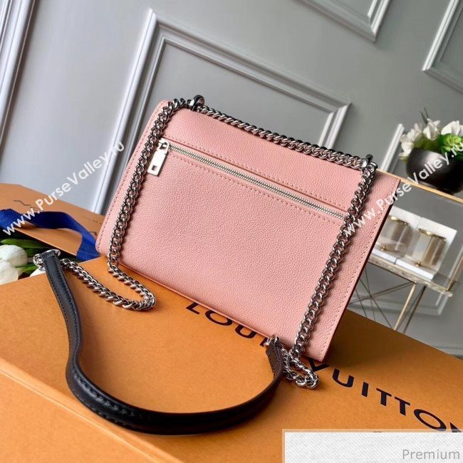 Louis Vuitton Mylockme BB Shoulder Bag M52777 Pink/White 2019 (FANG-9031820)