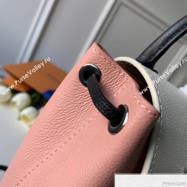 Louis Vuitton Lockme Backpack M53195 Pink/White 2019 (FANG-9031821)