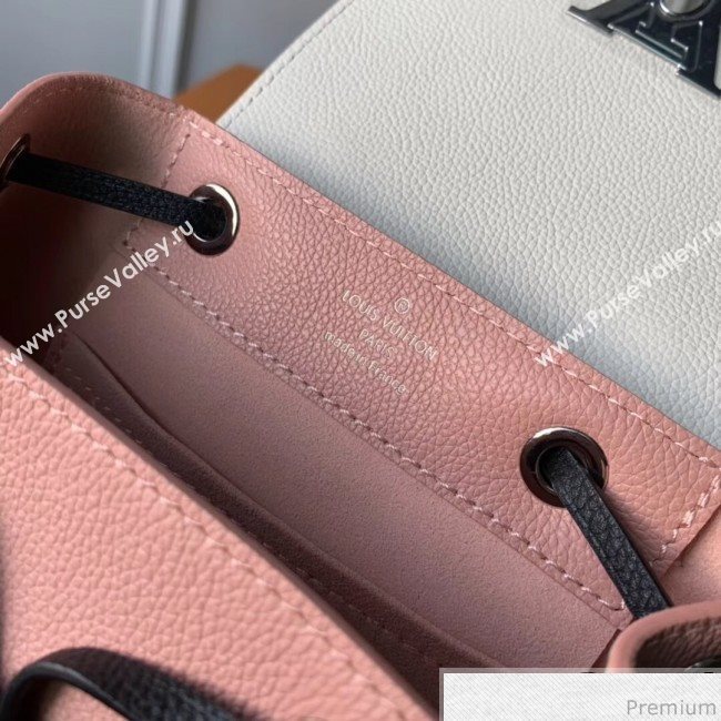 Louis Vuitton Lockme Backpack M53195 Pink/White 2019 (FANG-9031821)