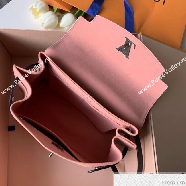 Louis Vuitton Lockme Ever One Top Handle Bag M52787 Pink/White 2019 (FANG-9031822)