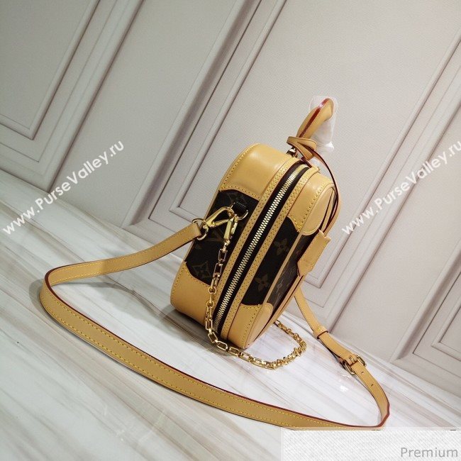 Louis Vuitton Mini Luggage Top Handle Bag in Monogram Canvas Beige 2019 (GSP-9031827)