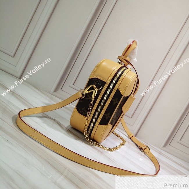 Louis Vuitton Mini Luggage Top Handle Bag in Monogram Canvas Beige 2019 (GSP-9031827)