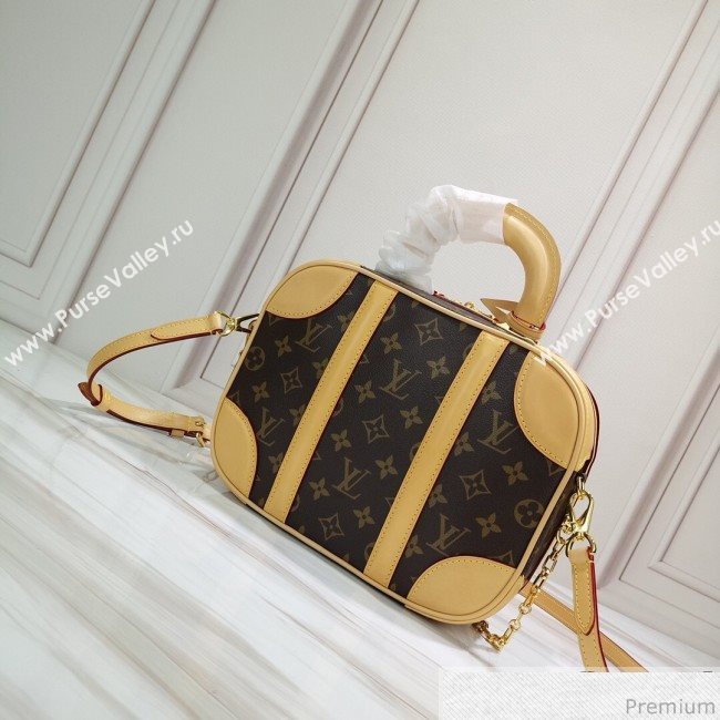 Louis Vuitton Mini Luggage Top Handle Bag in Monogram Canvas Beige 2019 (GSP-9031827)