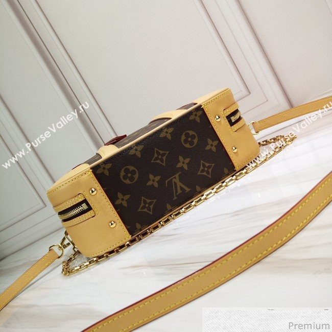 Louis Vuitton Mini Luggage Top Handle Bag in Monogram Canvas Beige 2019 (GSP-9031827)
