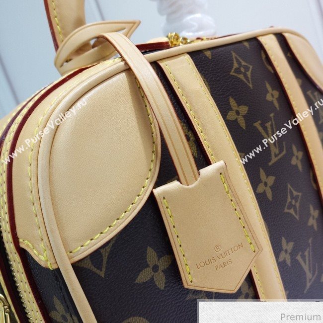 Louis Vuitton Mini Luggage Top Handle Bag in Monogram Canvas Beige 2019 (GSP-9031827)