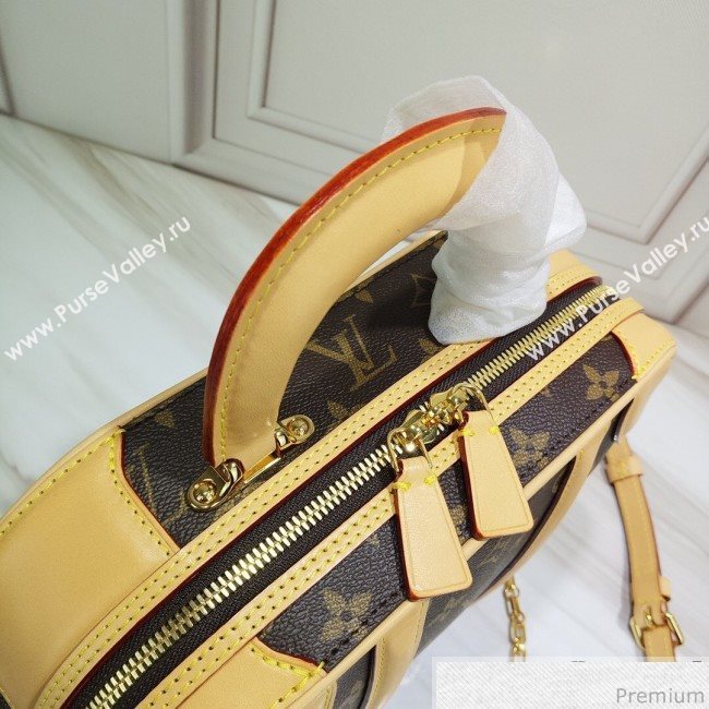 Louis Vuitton Mini Luggage Top Handle Bag in Monogram Canvas Beige 2019 (GSP-9031827)