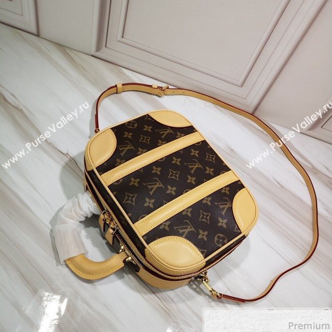 Louis Vuitton Mini Luggage Top Handle Bag in Monogram Canvas Beige 2019 (GSP-9031827)